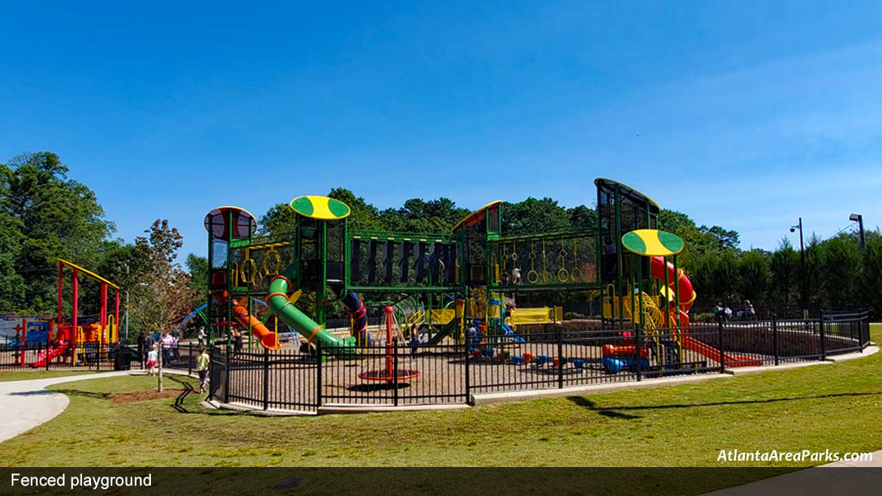 Elizabeth-Porter-Park-Cobb-Marietta-Fenced-playground