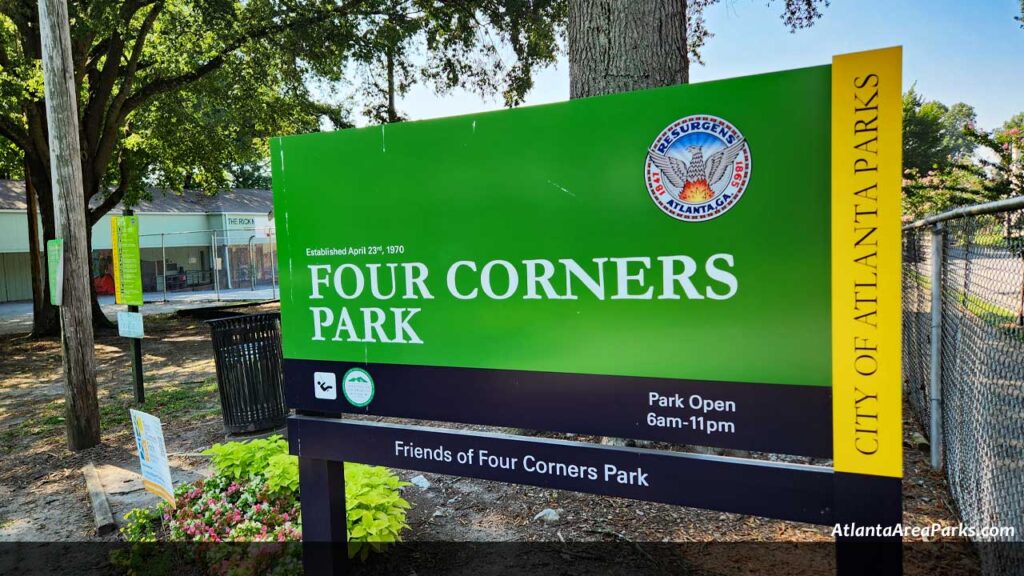 Four-Corners-Park-Fulton-Atlanta-Park-sign