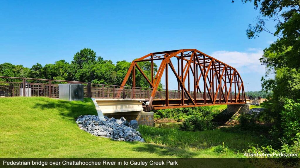 Rogers-Bridge-Park-Near-me-Gwinnett-Duluth-Pedestrian-bridge-over-Chattahoochee-River-Cauley-Creek-Park