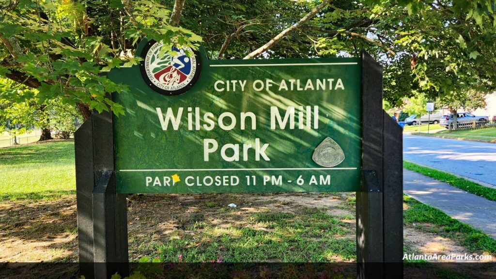 Wilson-Mill-Park-Fulton-Atlanta-Park-sign